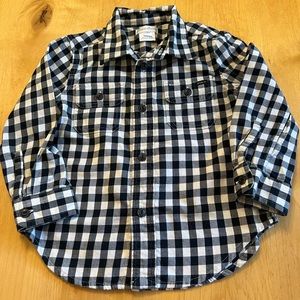 Ralph Lauren little boys Plaid button down